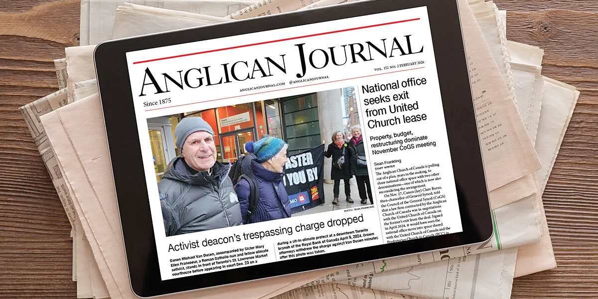 Anglican Journal to be a PR tool